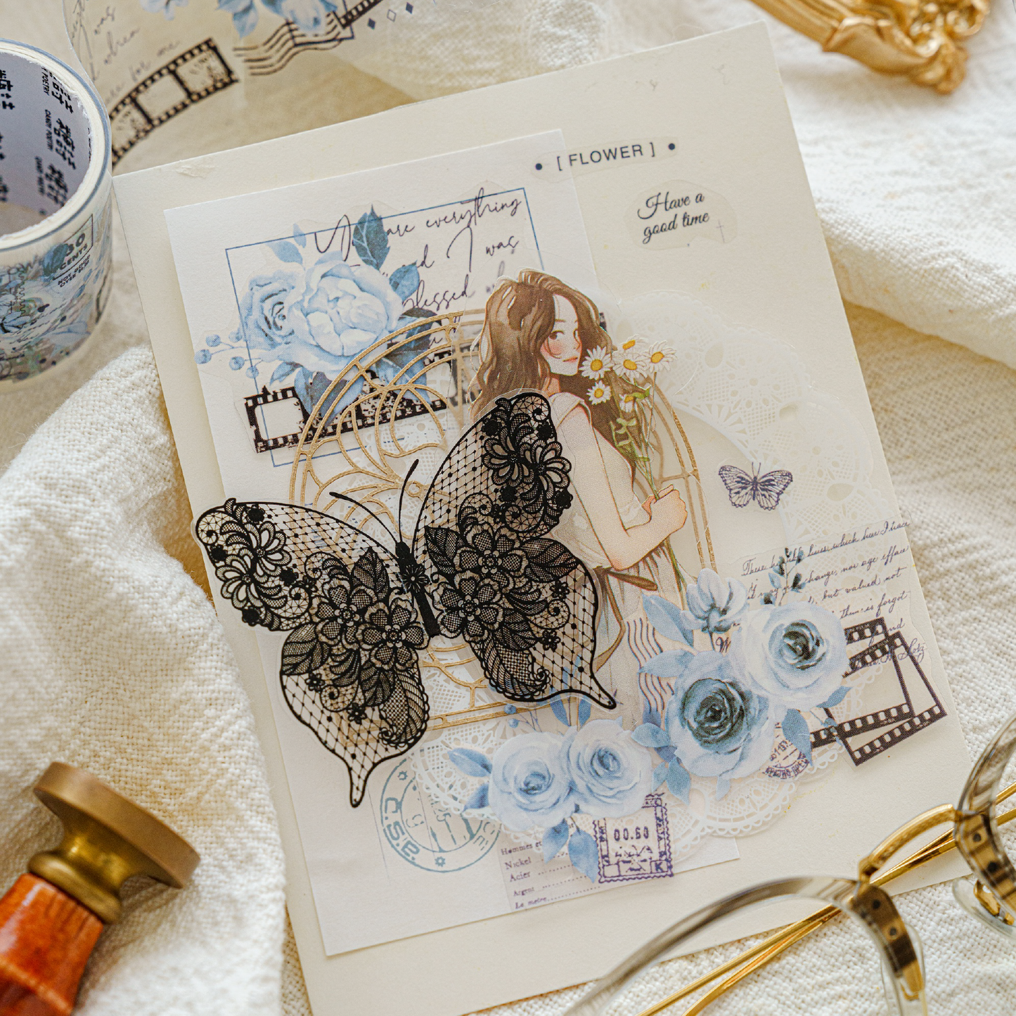 Floral Series PET Tape