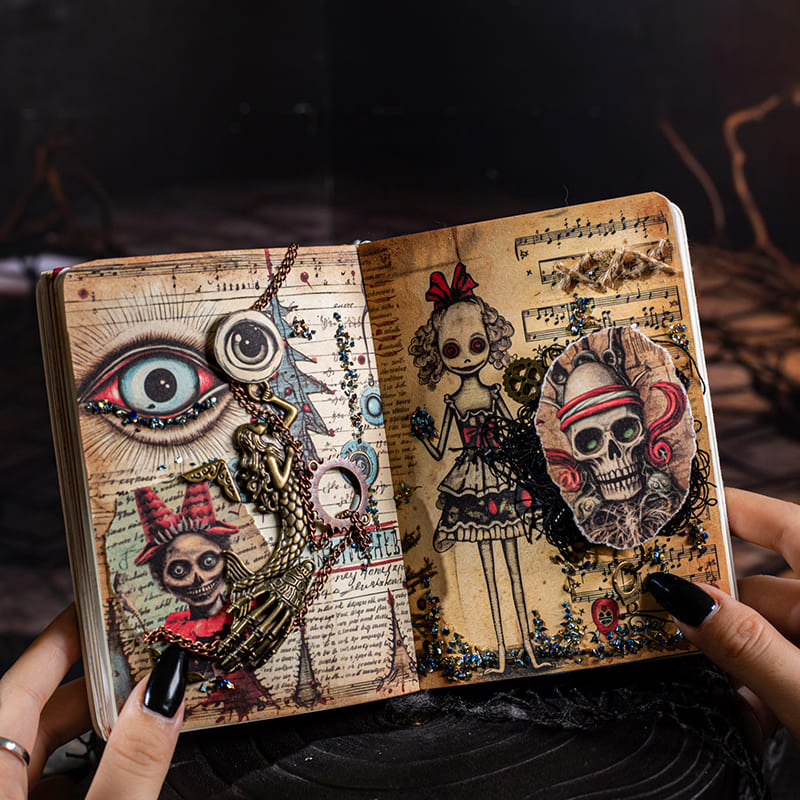 Gothic Theme Scrapbook Paper