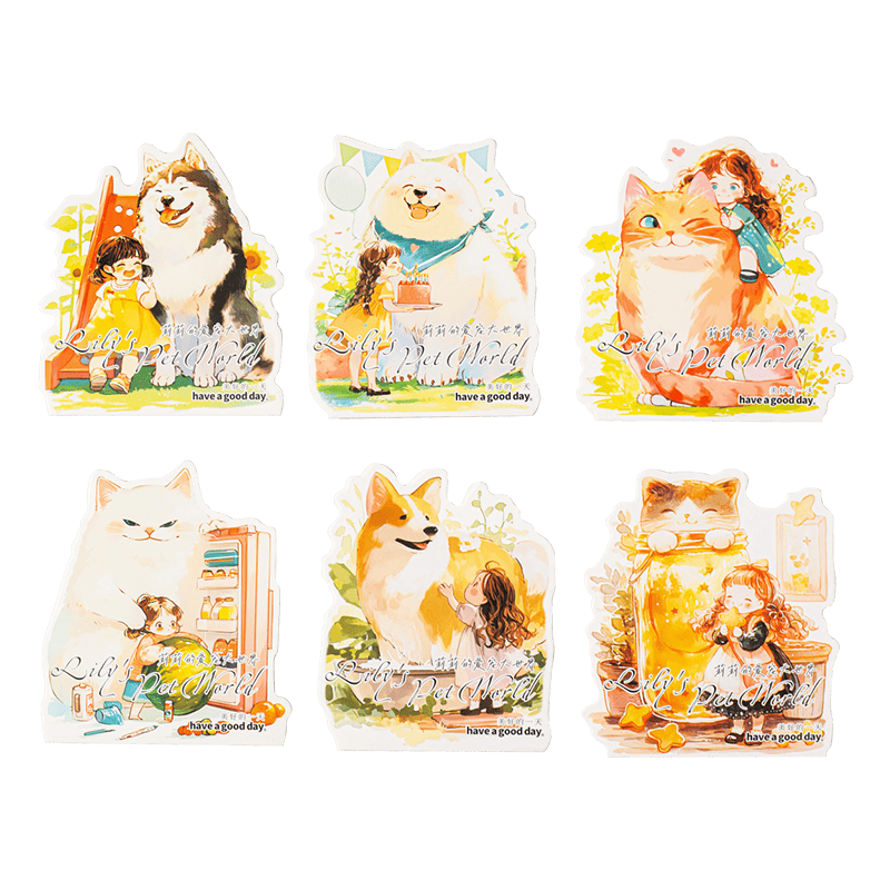 Beloved Pets Theme Stickers