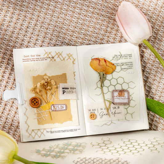 Laser-Cut Delicate Doily Foundation Paper