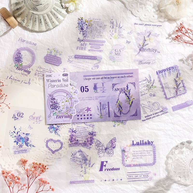 Border Flower Stickers
