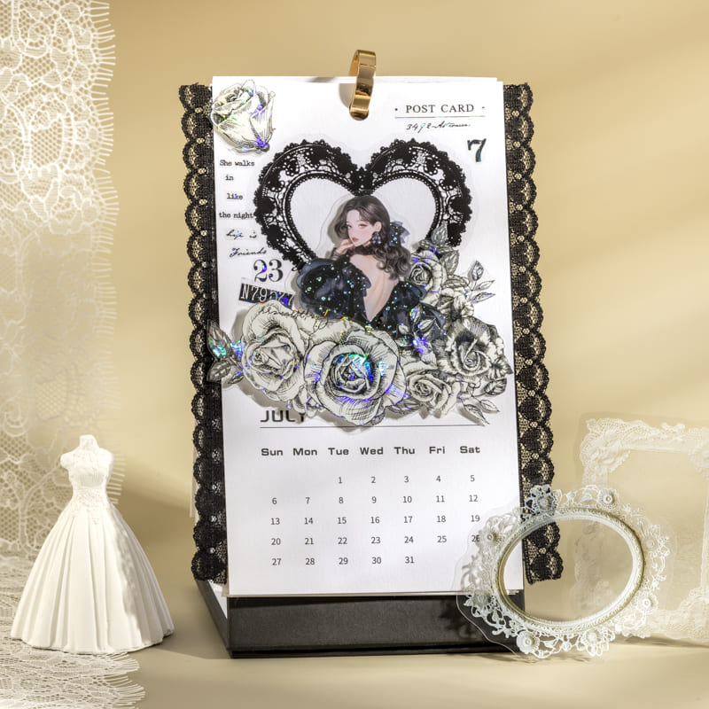 Lace Theme Stickers
