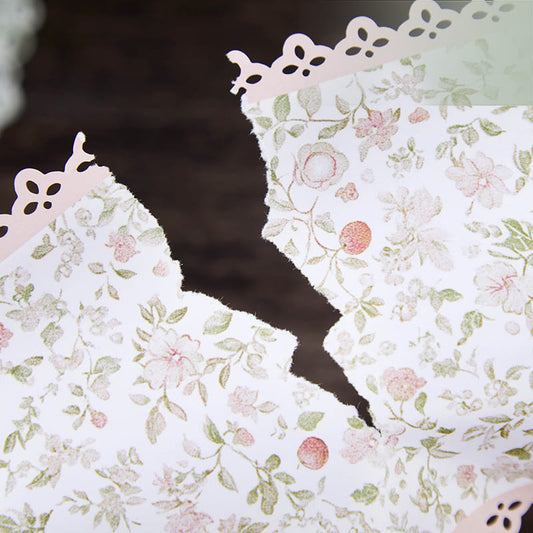 Hollow Lace Material Paper