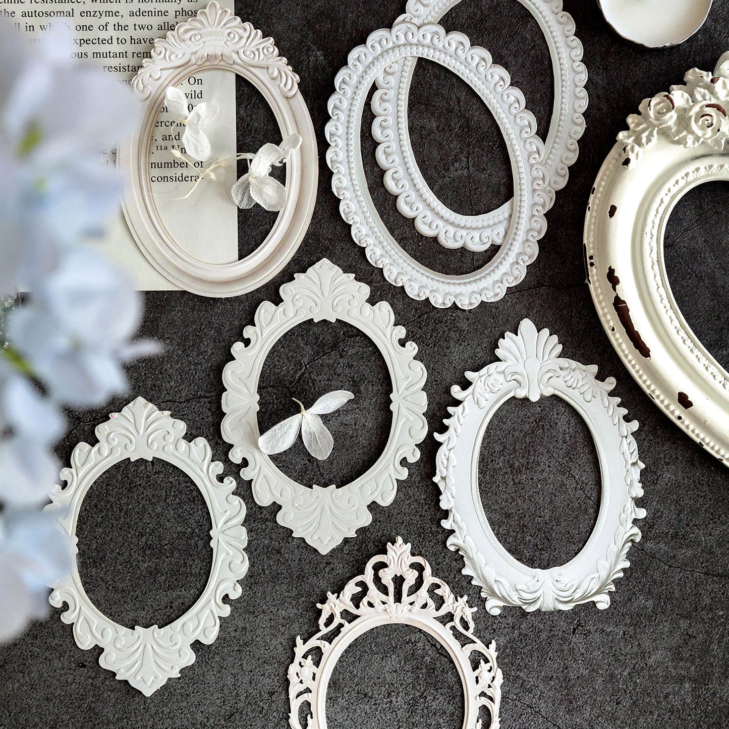 Vintage Lace Collage Card