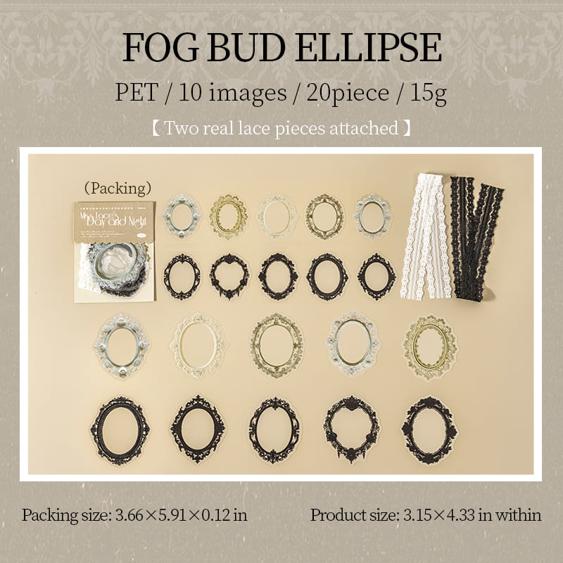 Lace Theme Stickers