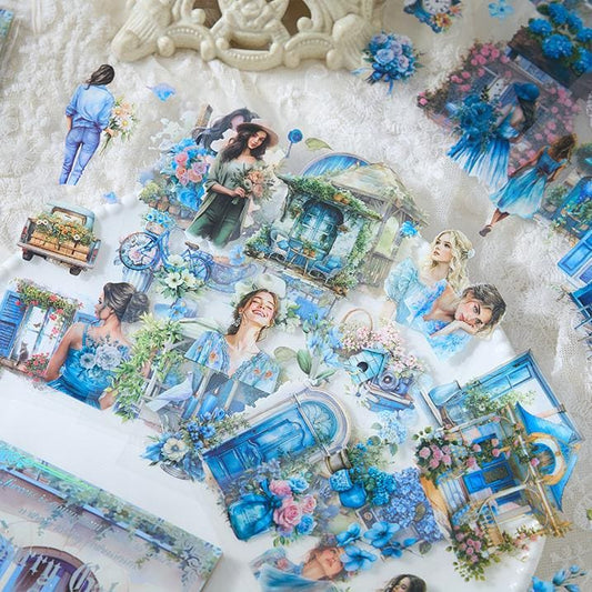 Vintage Girl Character Stickers