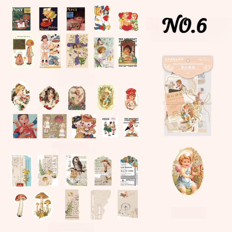 Mixed Media Sticker Pack