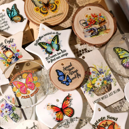 Butterflies Transfer Sticker