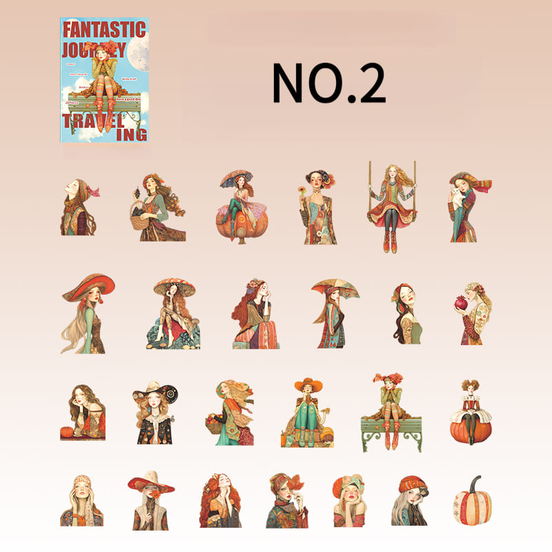 Fantasy Character Stickers