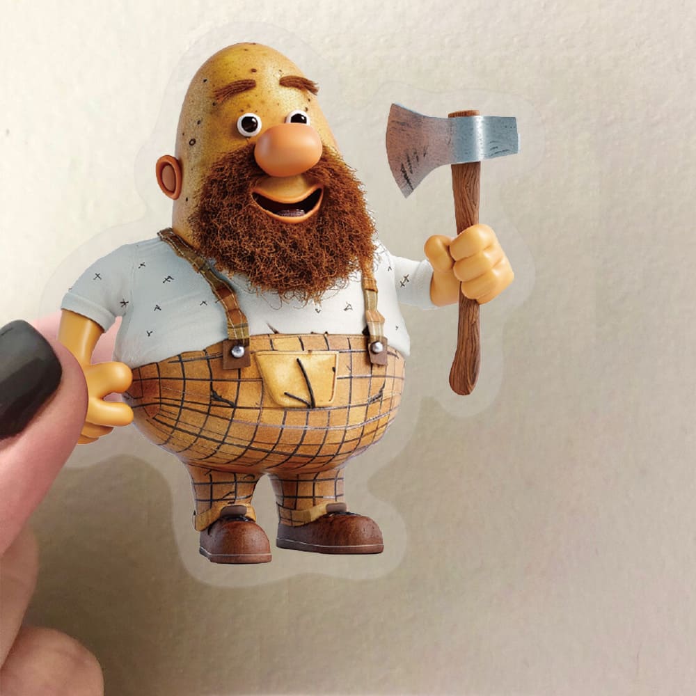 50PCS Potato Person Sticker Pack
