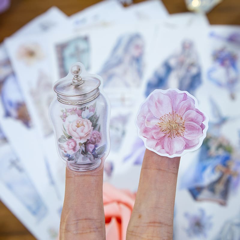Angel Theme Sticker Book