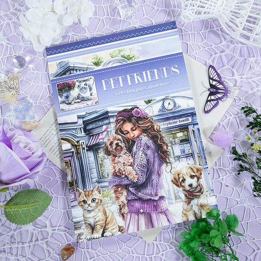 Pet-Themed Sticker Book