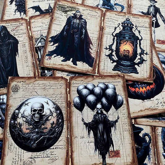 Vintage Eclectic Scrapbook Paper