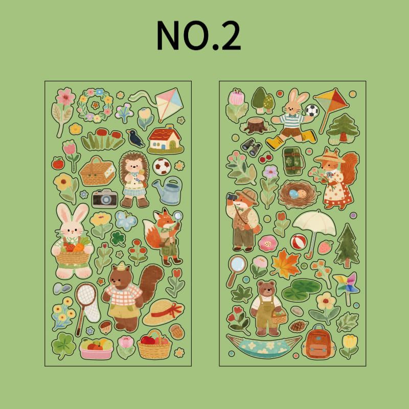 Cute Cartoon Decorative Stickers