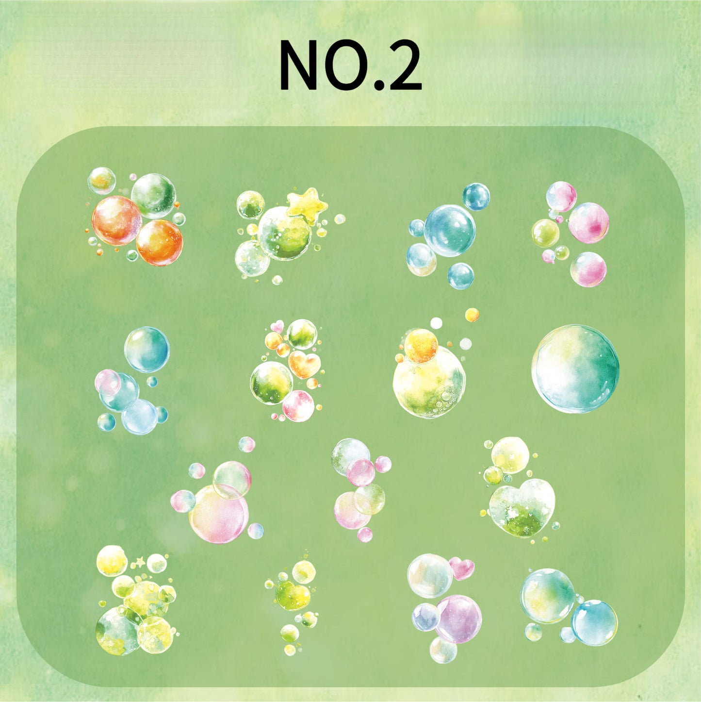 Bubble Theme Sticker Pack