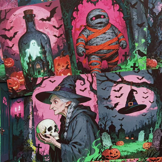 Halloween Scrapbook Paper