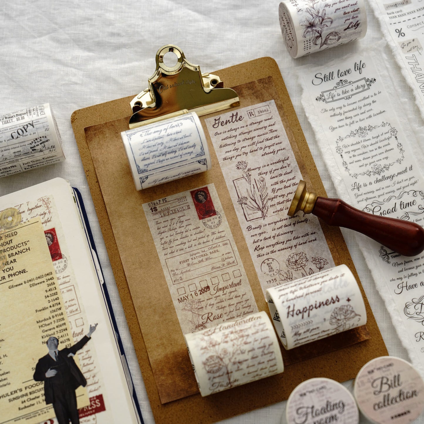 English Washi Tape