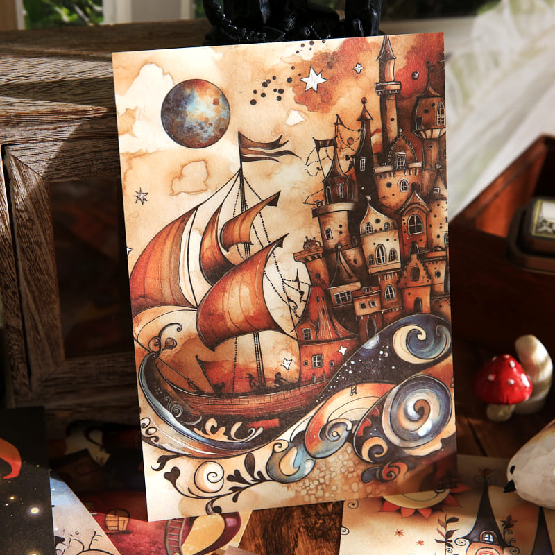 Fairy Tale Theme Scrapbook Paper