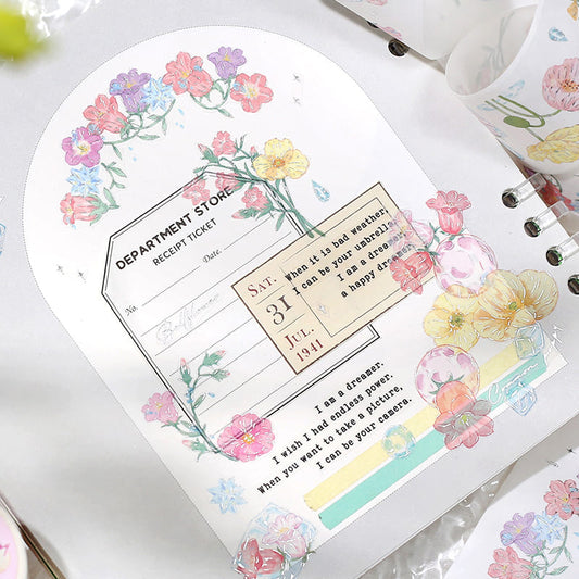 Summer Floral Theme Tape