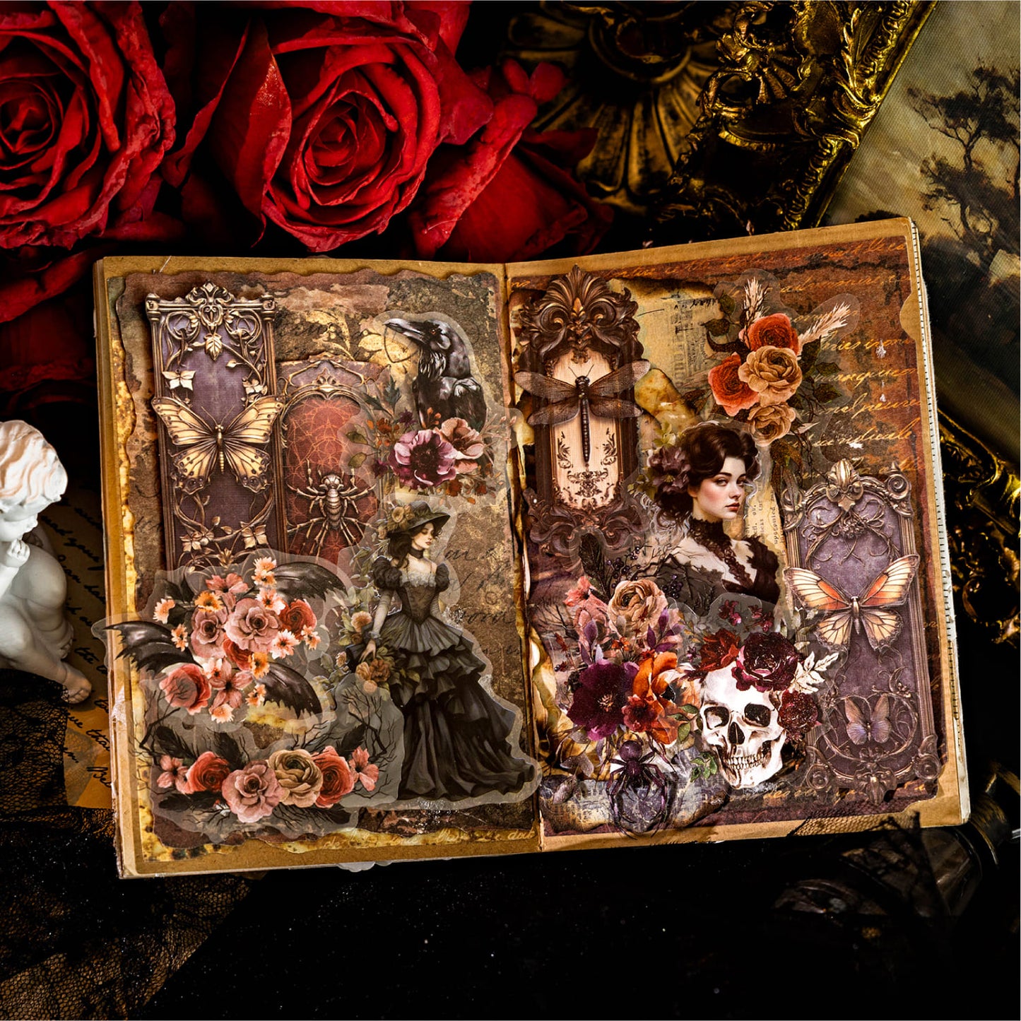 Dark Rose Sticker Pack
