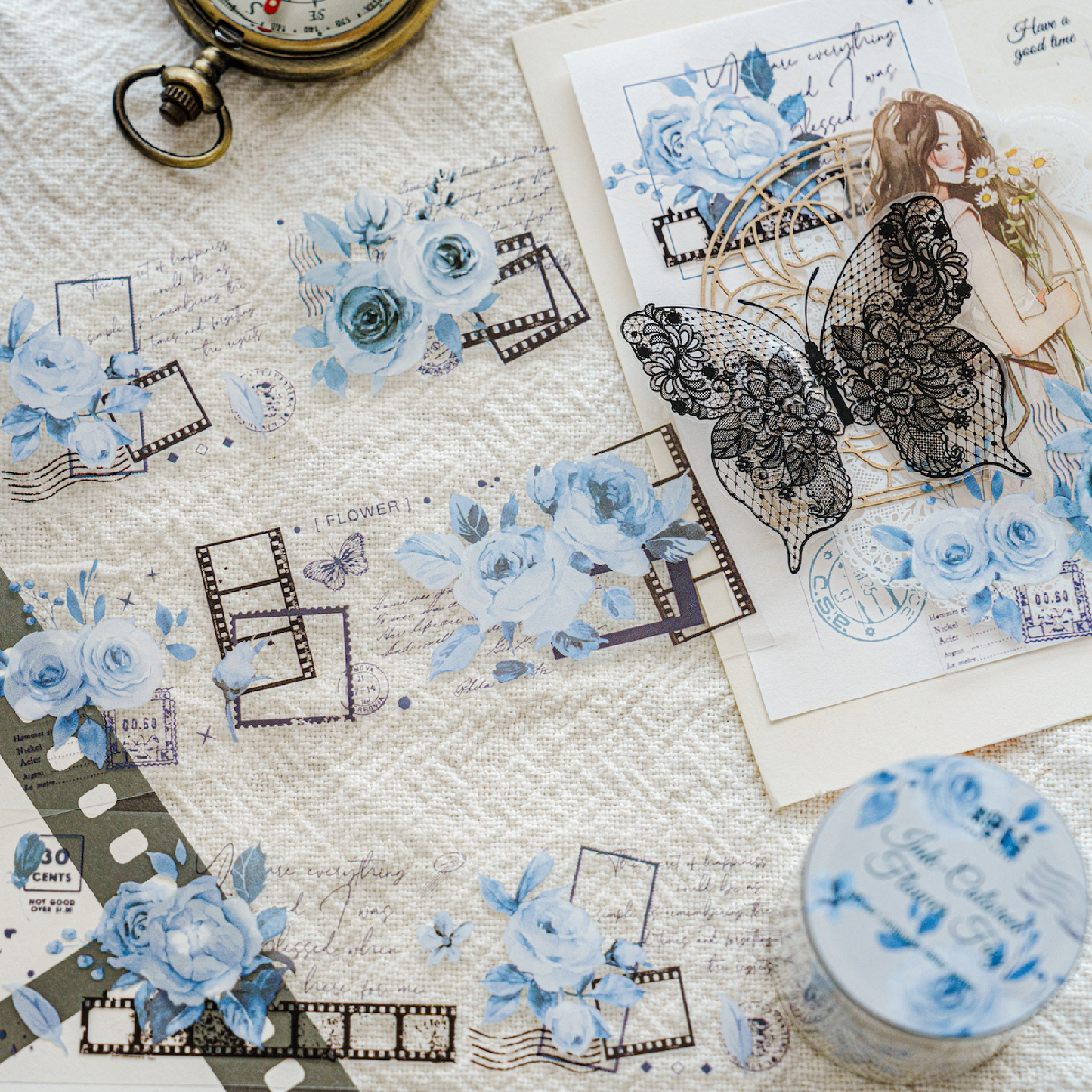 Floral Series PET Tape