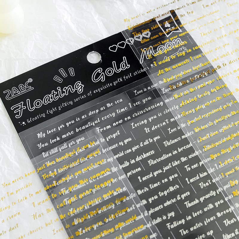 Alphabet Theme Stickers