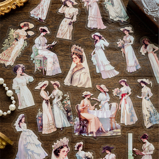 Roman Holiday Aesthetic Character Stickers