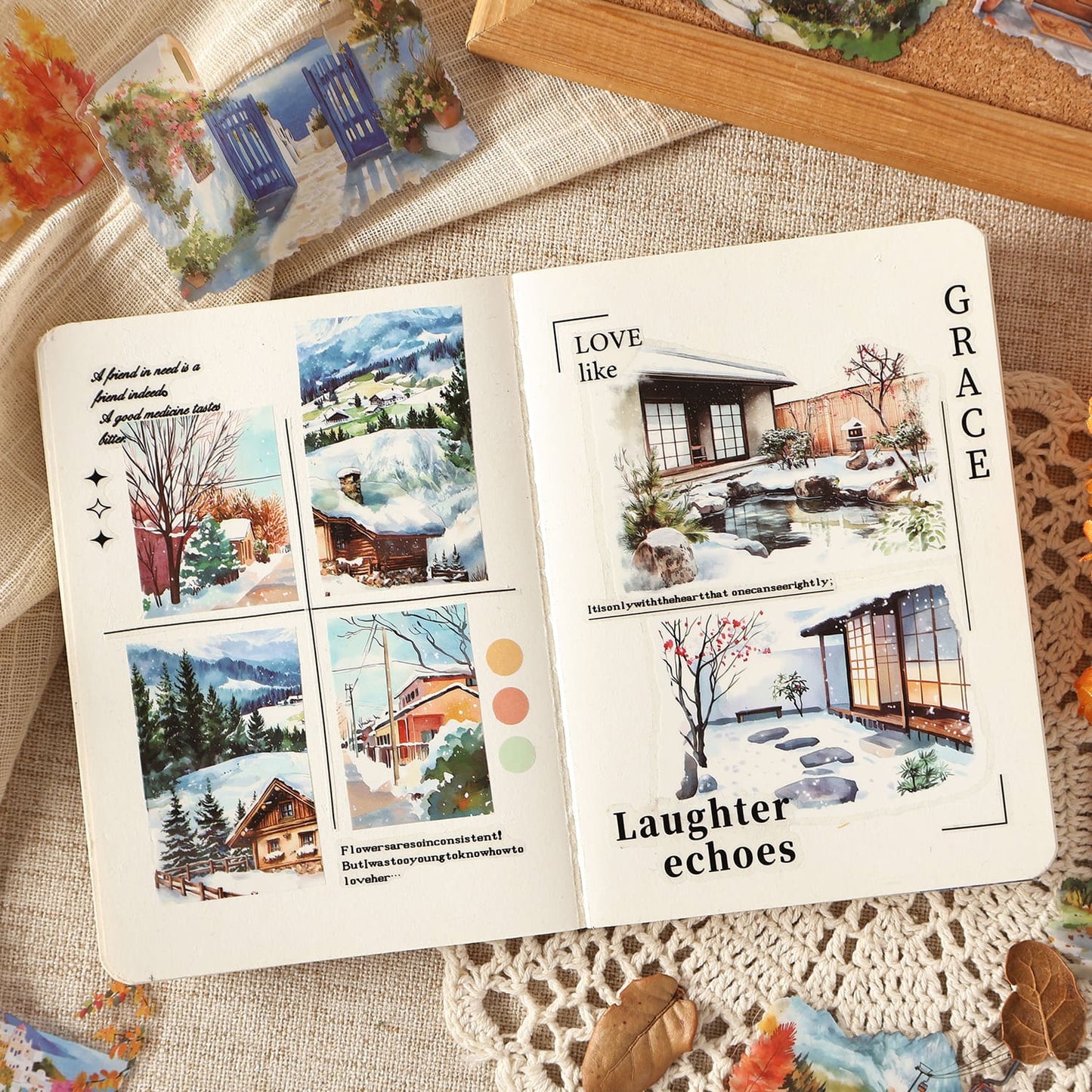 Scenery Theme Stickers