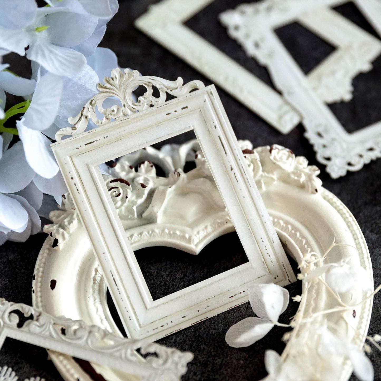 Vintage Lace Collage Card