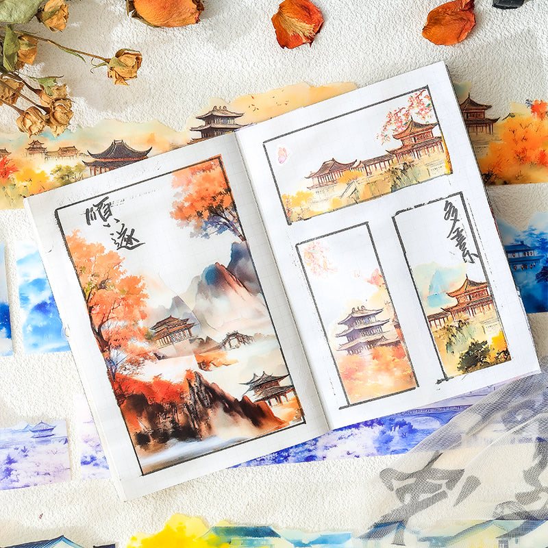 Chinese Aesthetic Washi Tape Set