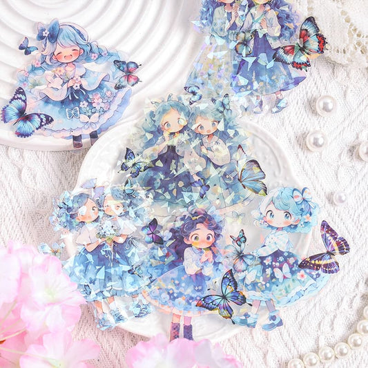 Butterfly Maiden Stickers