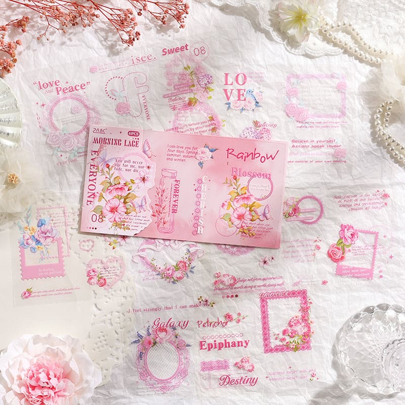 Border Flower Stickers