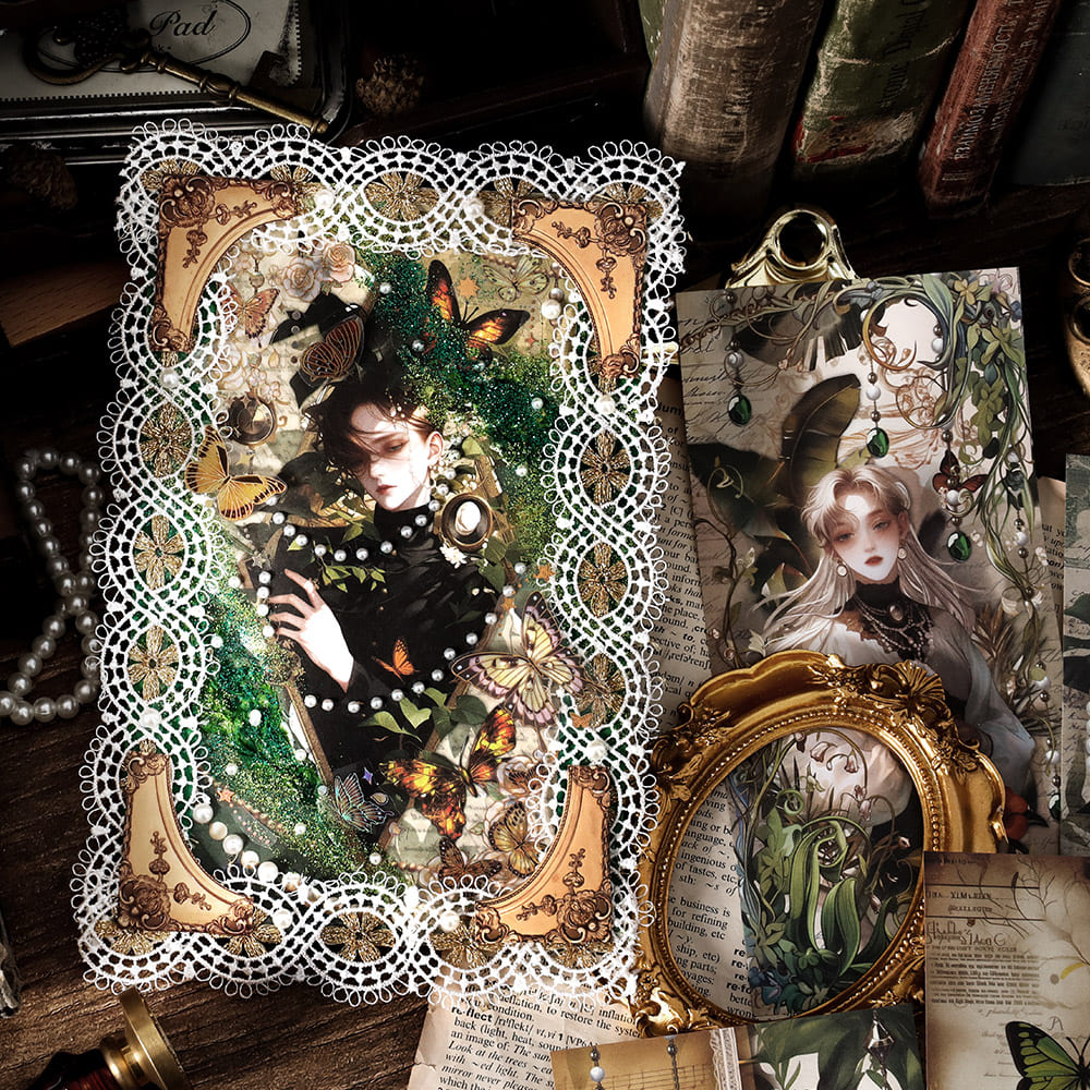 Enchanted Isles Series Scrapbook Paper
