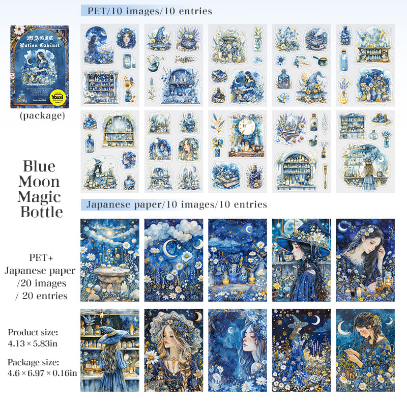 Magic Theme Sticker Book