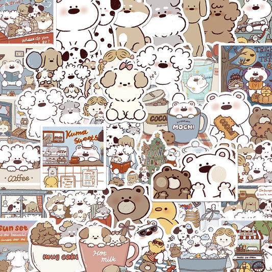 50PCS Cute Cartoon Stickers