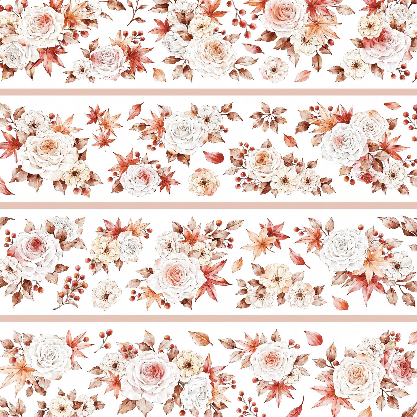 Autumn Maple Leaf PET /Washi Tape