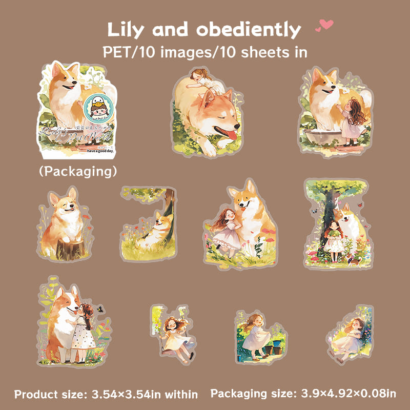 Beloved Pets Theme Stickers
