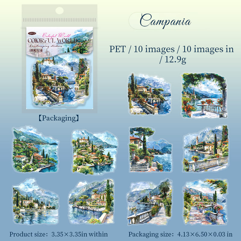 City-themed Stickers