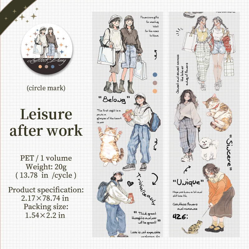 Girl Series PET Tape
