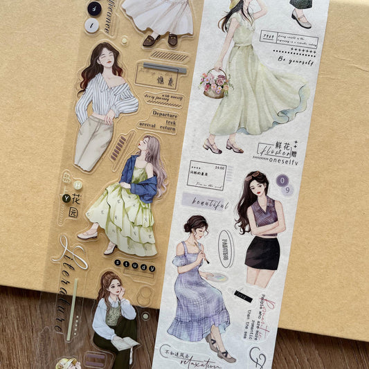 Die-Cut Character Series One Cycle Tape