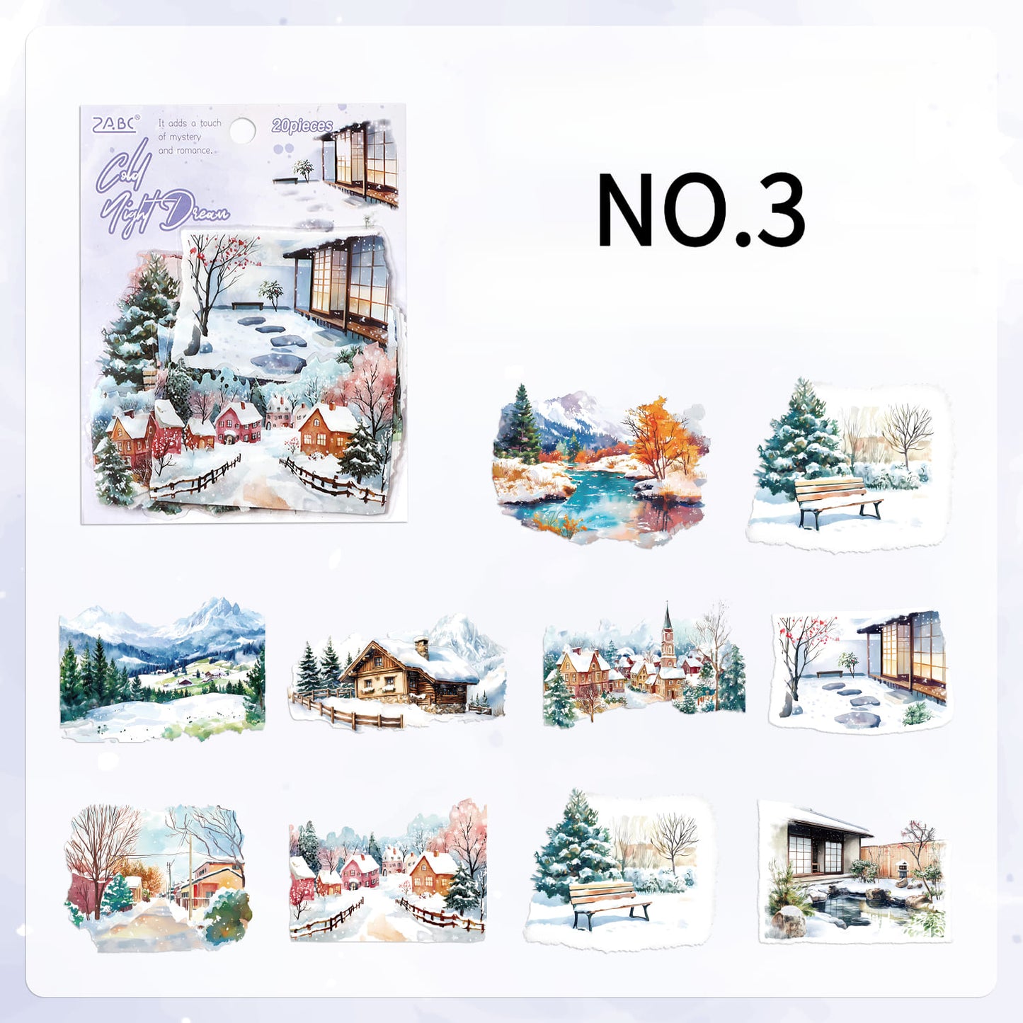 Scenery Theme Stickers