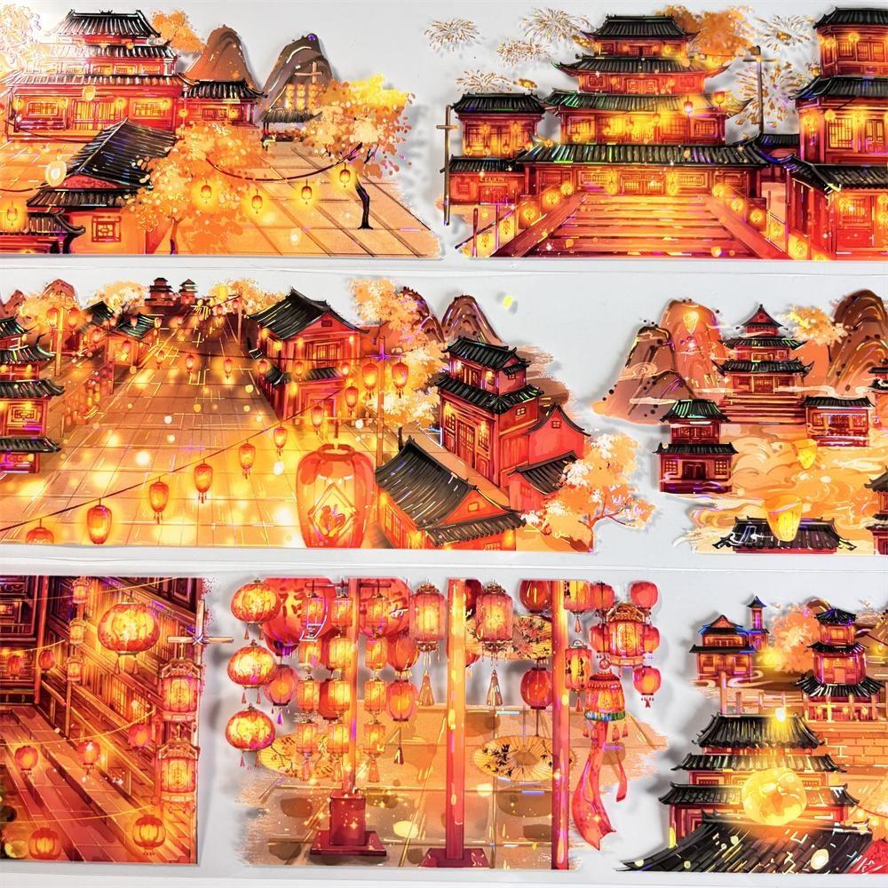 One Cycle Tang Dynasty Night City PET Tape