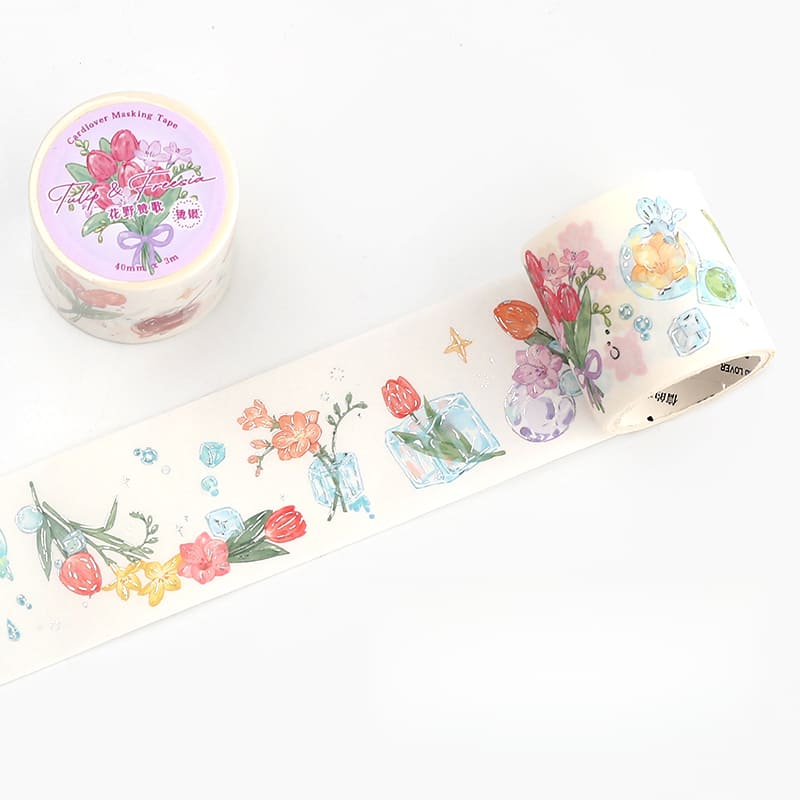 Summer Floral Theme Tape