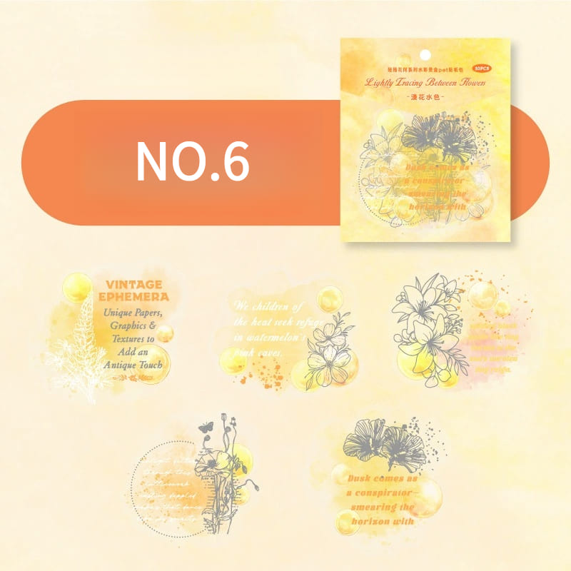 Watercolor Stickers