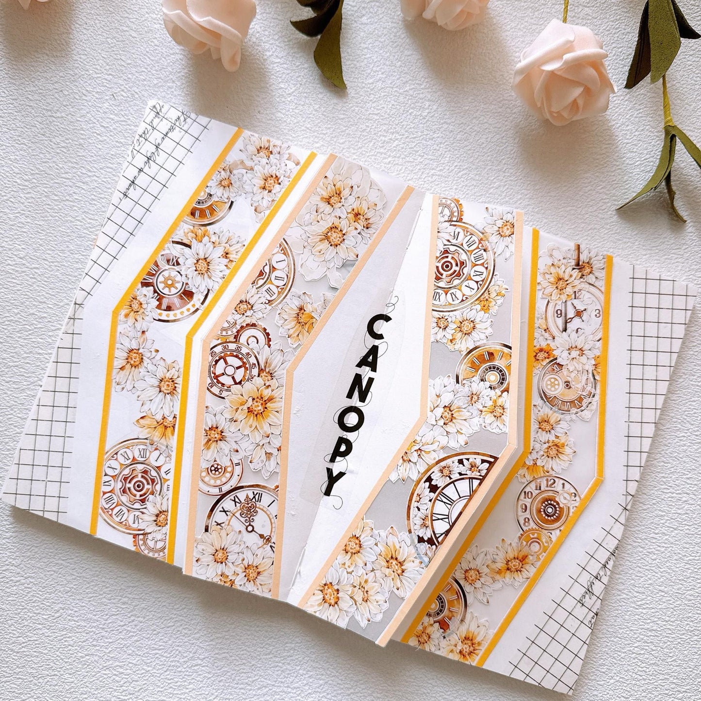 6Cm*5m Daisy PET/Washi Tape