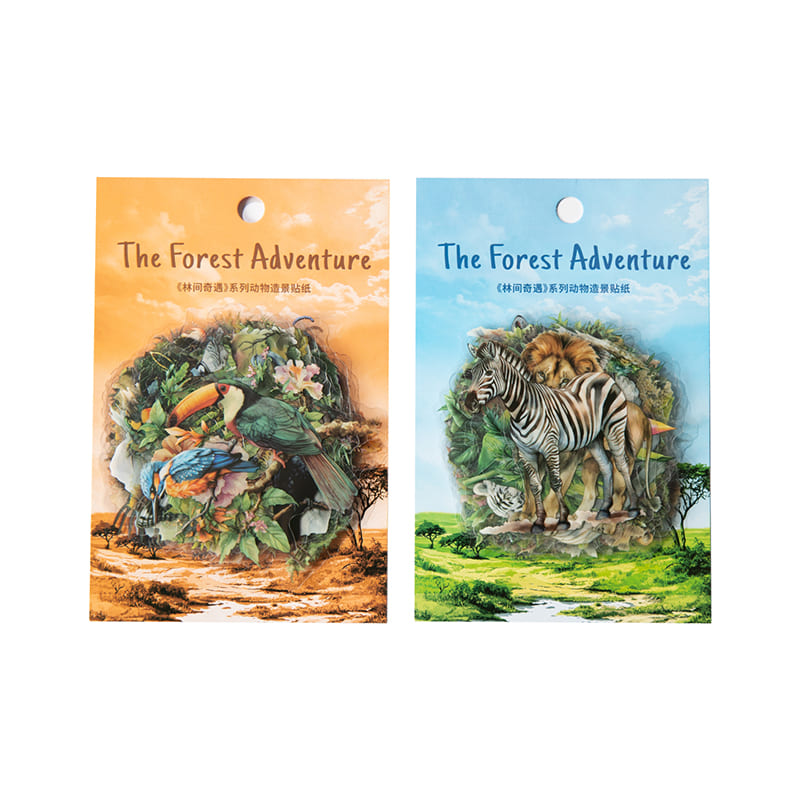 Jungle Adventure Series Sticker Pack