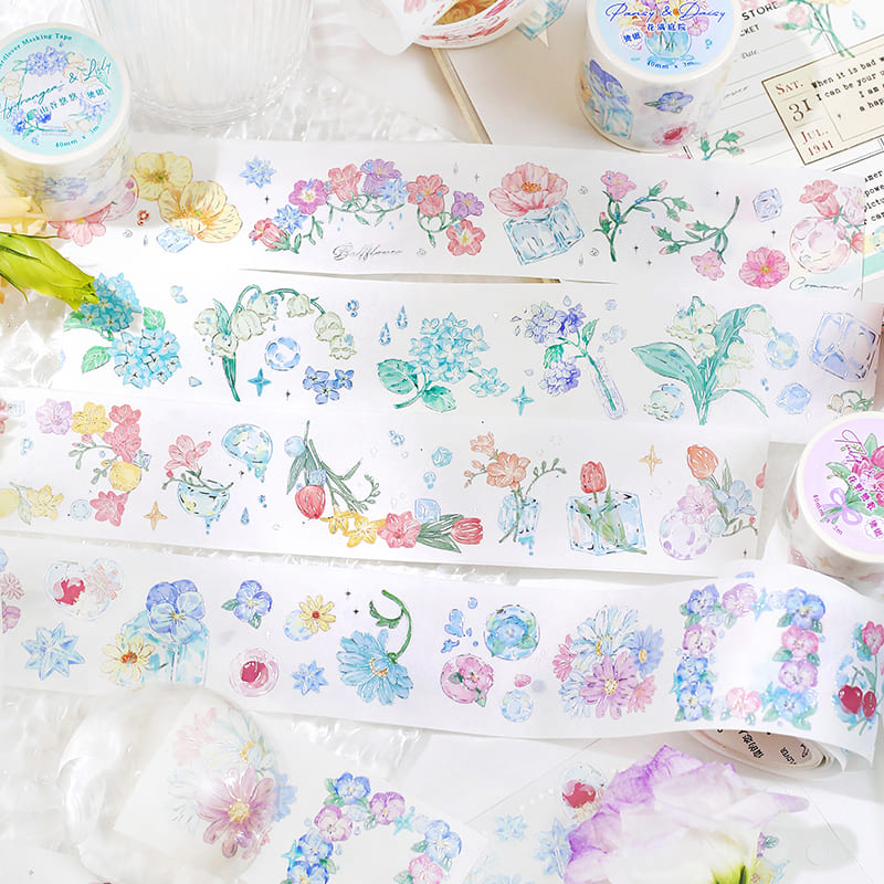 Summer Floral Theme Tape