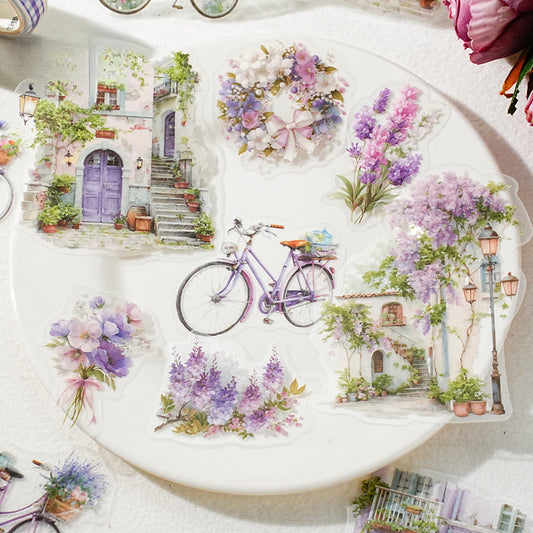 Floral & Aesthetic Lifestyle PET Sticker Pack