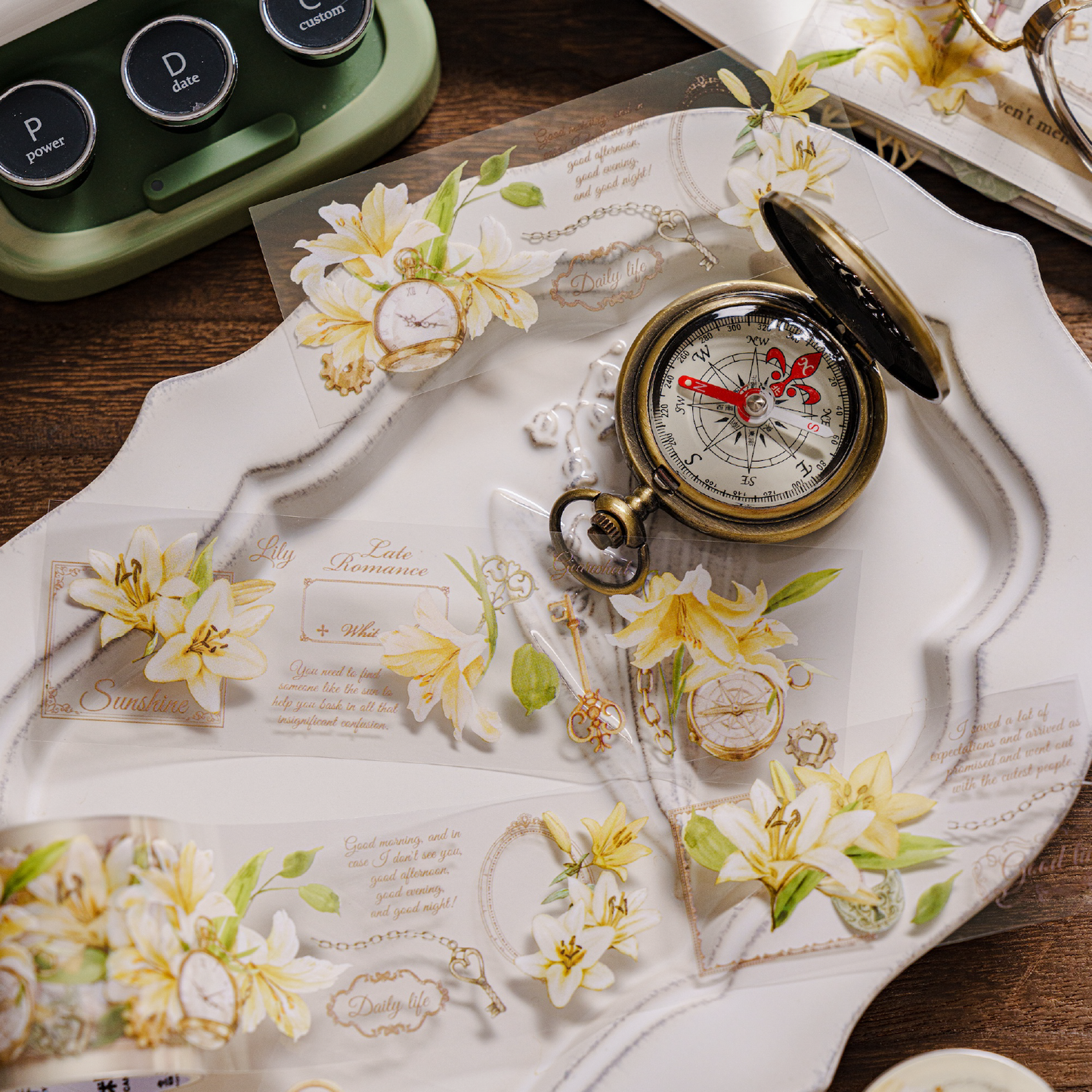 Floral Series PET Tape