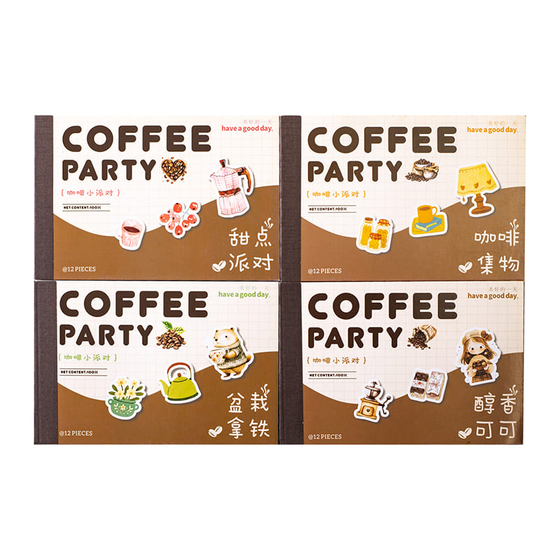 Coffee Queue Series Sticker Pack